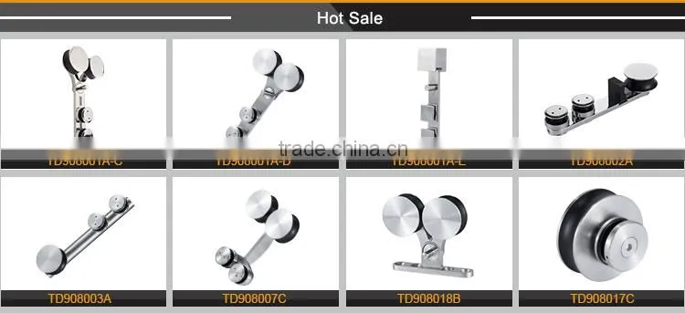 Guangdong Foshan sightseeing glass Hardware Engineering Guide For Roller Sliding Door