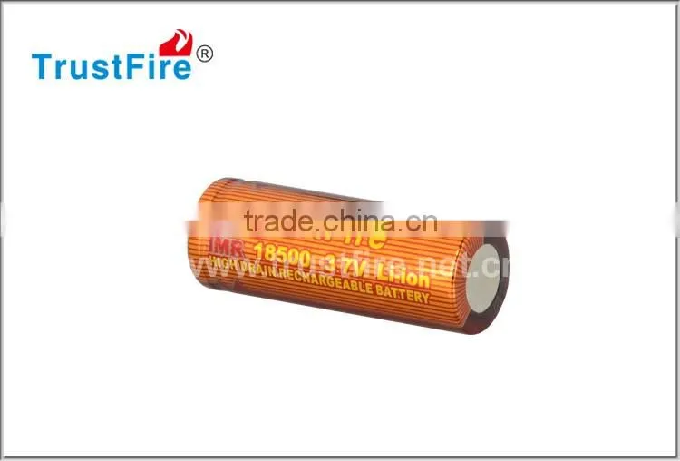 High quality IMR18500 3.7v 1100mah li-ion battery