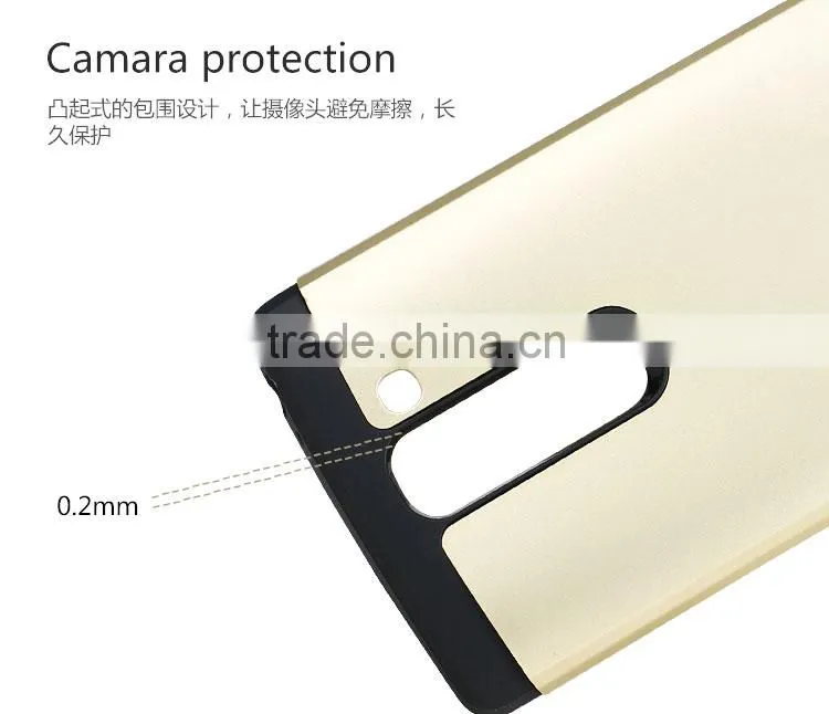 LZB hot selling slim armor siries phone cover for lg spirit c70 cover case