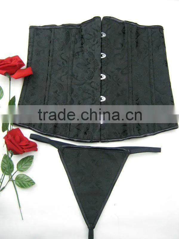 Western design hot fashion fat woman wear S to 6XL sexy corset