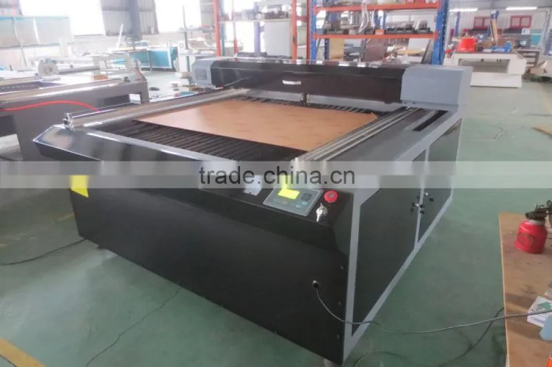 jinan DL1325 cnc co2 yag wood laser cutting machine used mobile phone
