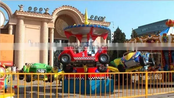Crazy flying car rides swing flying car rides amusement children games