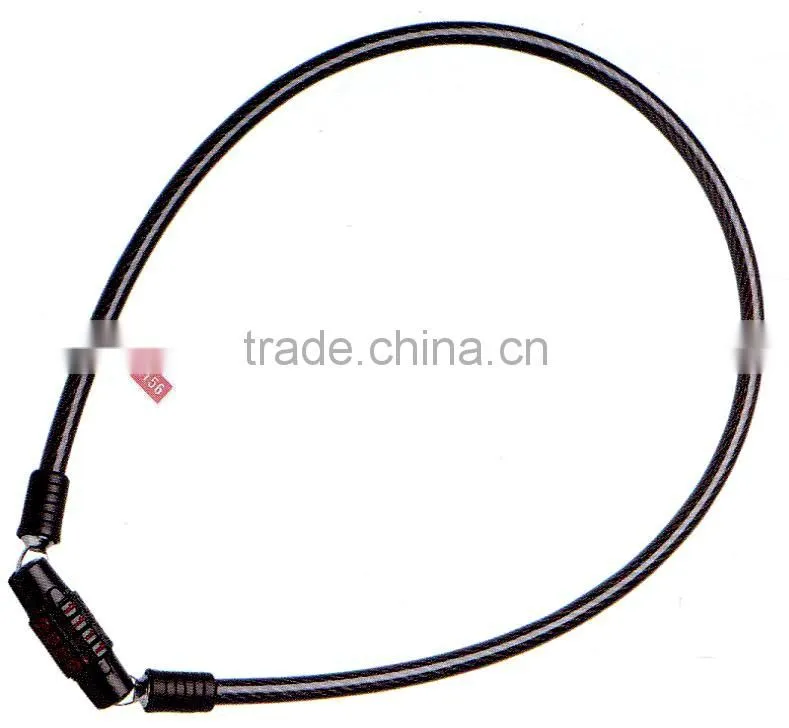 Bicycle spiral lock bicycle lock bike lock bicycle cable lock