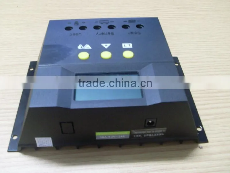 48Volt 30amp PWM best price solar charge controller with LCD 12V/24V auto