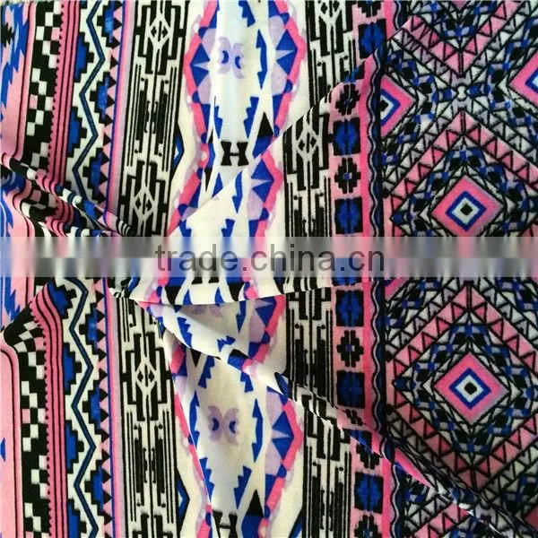 100% Polyester FDY Printed Knitting Fabric