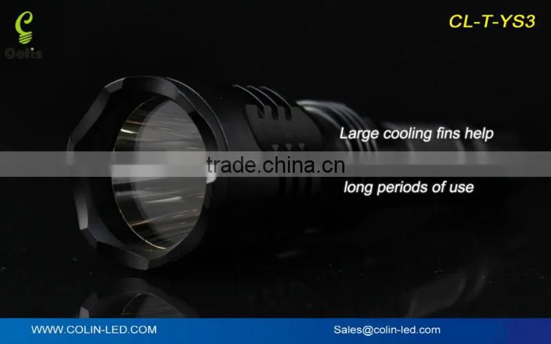 high power rechargeable LED flashlight