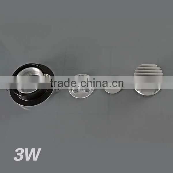 Factory 3W Led Celling Down light with CE ROHS