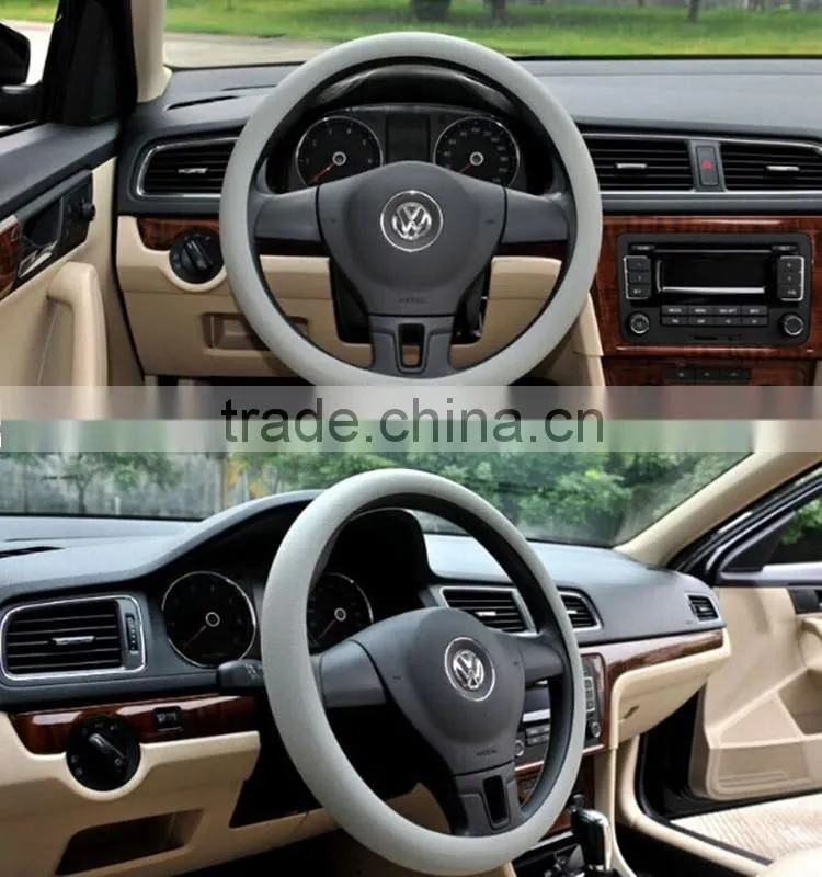 High quality 2015 innovative cheap silicone comfortable Steering wheel cover
