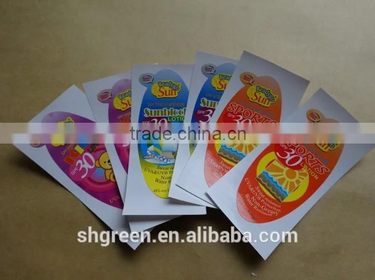 Economical vinyl adhesive sticker made in china