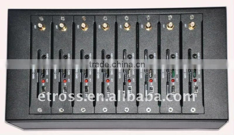 SMS Gateway, SMS Modem with gsm sim slot 8 port, bulk SMS Modem