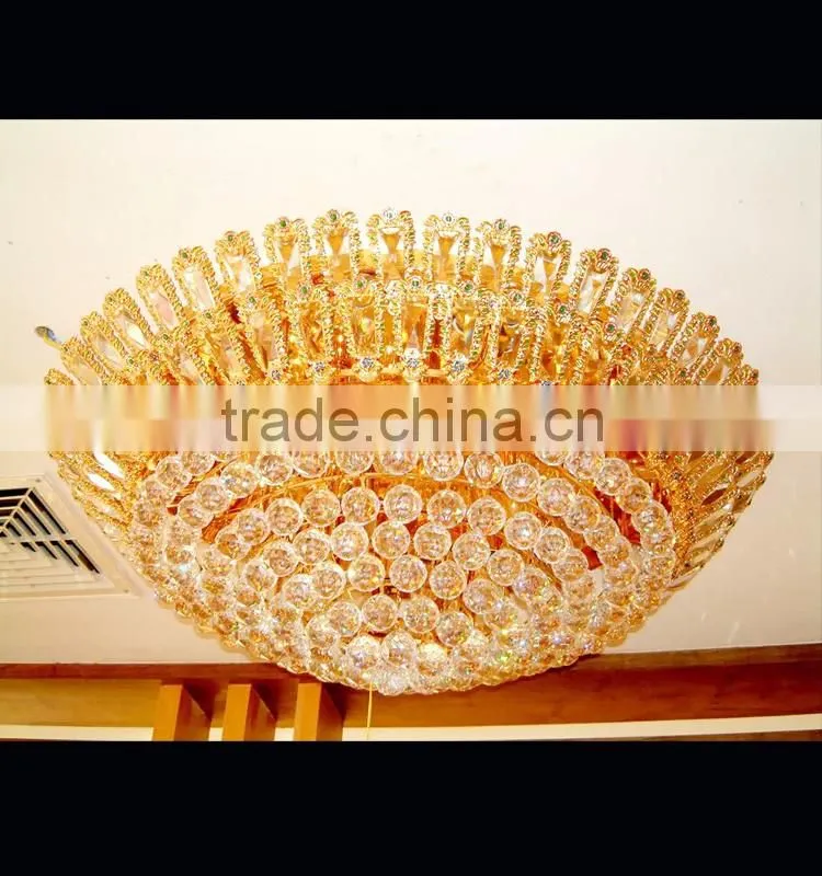 Modern Emerald Lace Gold Ceiling lights