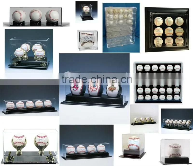 acrylic baseball display cases baseball showcases acrylic softball display boxes