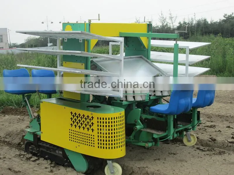 hand held or self walked cabbage seedling machine with self engine