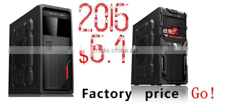 China Cheap factory price wholesale computer parts, slim desktop computer cabinet