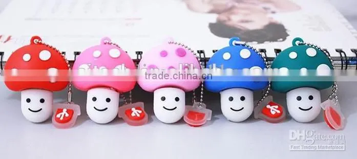 Mushroom USB Stick Promotional Pen Drive with Logo Print 1GB 2GB 4GB 8GB 16GB 32GB