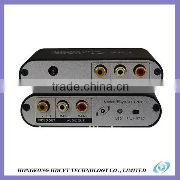 Newest NTSC/PAL format Mutual Converter support 16:9 TV