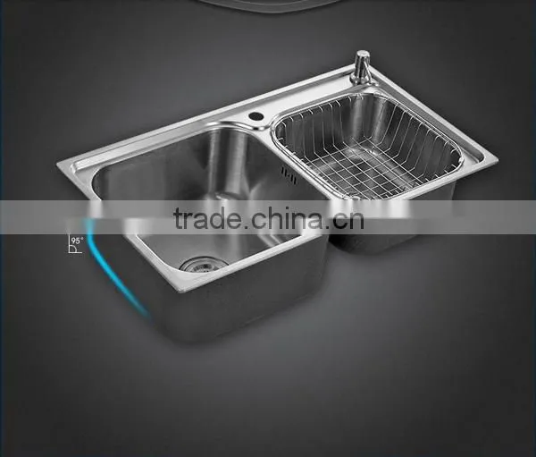 Double 304 Stainless Steel Kitchen Bar Sink
