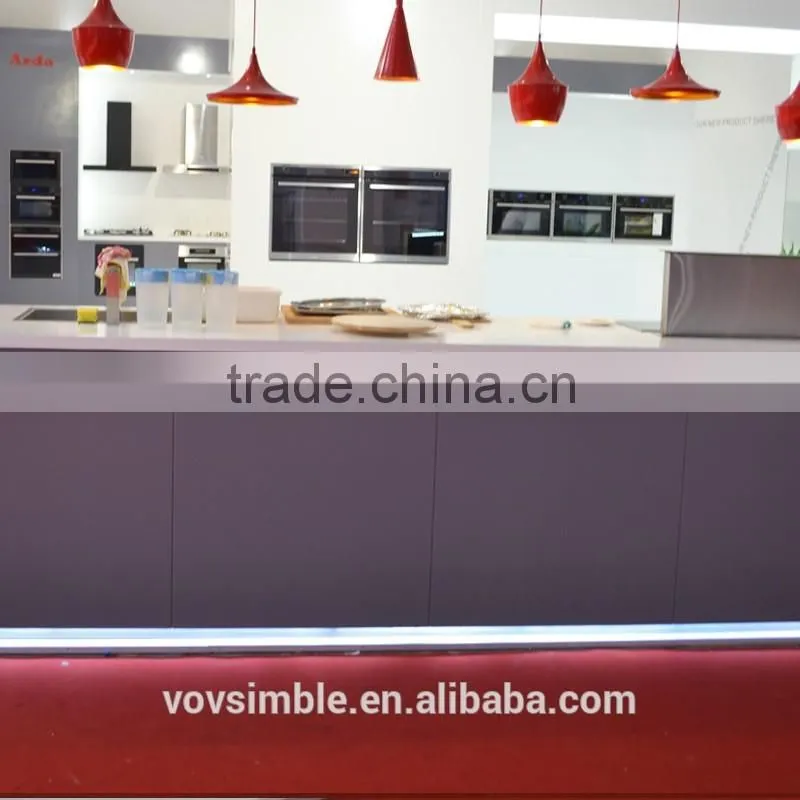 SIMBLE composite countertop/artificial stone worktop/artificial stone reception desk