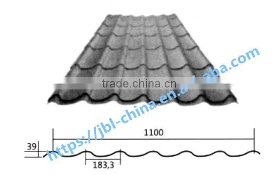PPGI roofing steel glazed tile roll forming machine with Professional metal hydraulic machine manufacturer