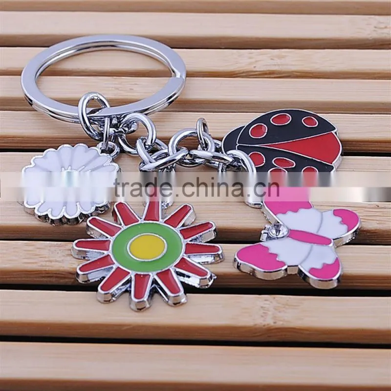 XL-WH51123 new arrival key chain lovely keychain fashion metal bicycle keychain