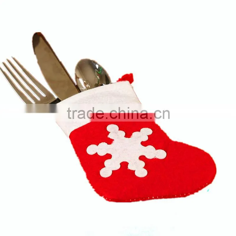 Fashion design christmas tableware cover,christmas tree decorations