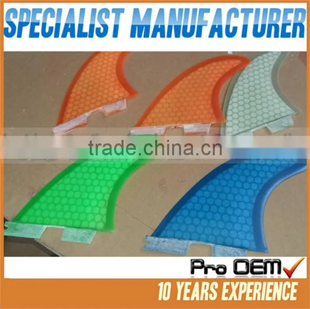 Best sellers FCSII fin system 100% hand crafted surfboard fins/Performance core G5/G7 surfboard fins
