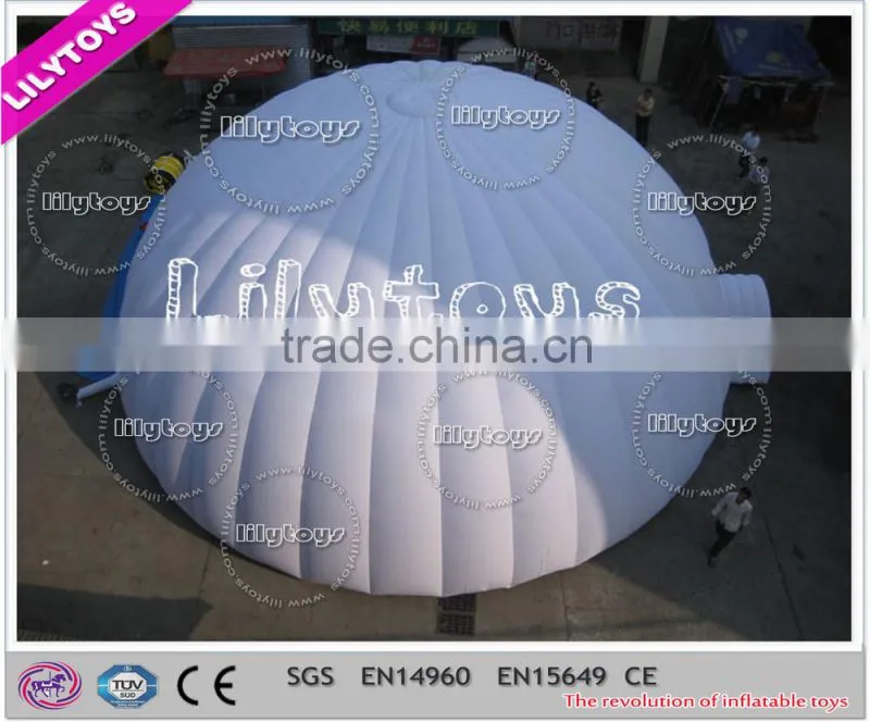 Outdoor white cheap large event party advertising tent inflatable for sale,inflatable dome event tent