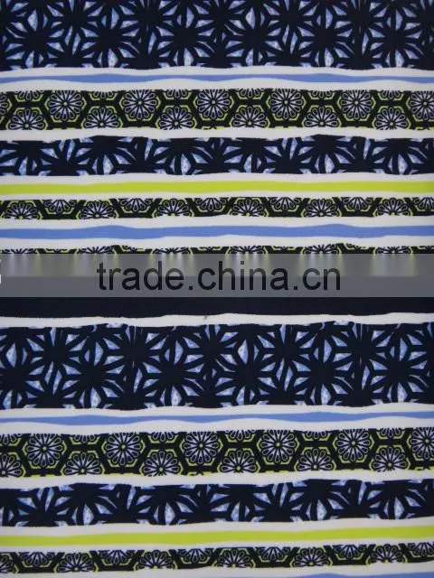 Digital printing knitted fabric polyester stretch fabric for knitting jersey
