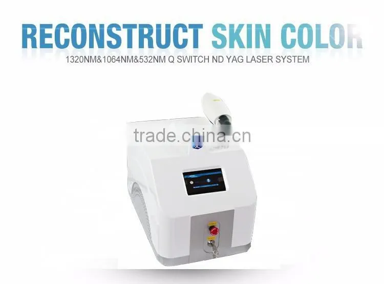 Hot sale laser nd yag 1064 nm 532nm nd yag laser machine for tattoo removal