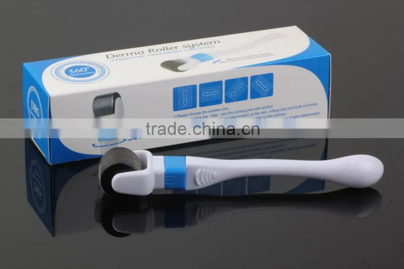 2015 Latest ! 3 in 1 dermaroller with 180/600/1200 needles head woth medical CE