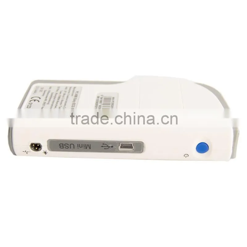 New arrival .Portable / Handheld Color Screen ECG EKG Heart Monitor PC-80B model -Maggie