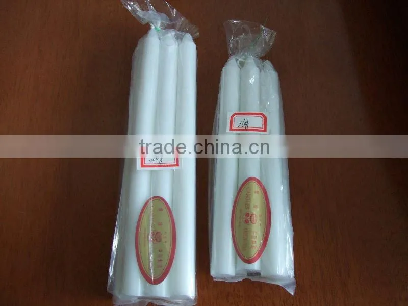 Pure white candle product