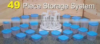 Smart Spin 49 Piece Compact Storage