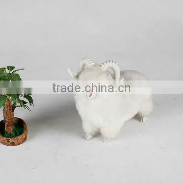 handmade life size unstuffed goat christmas decorations pieces outside