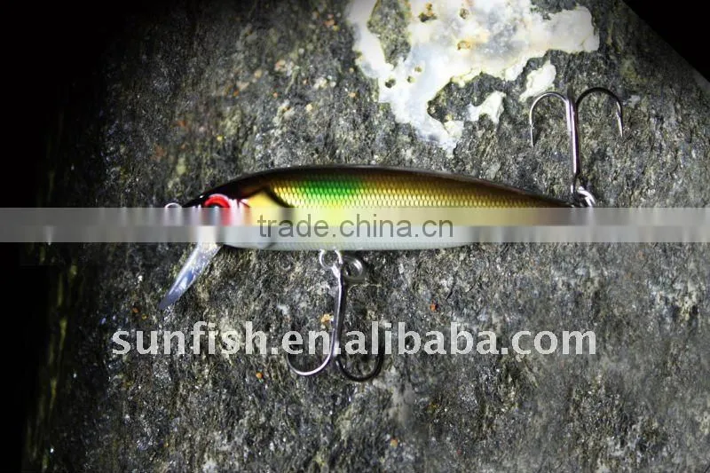 Fishing lure sinking minnow shad