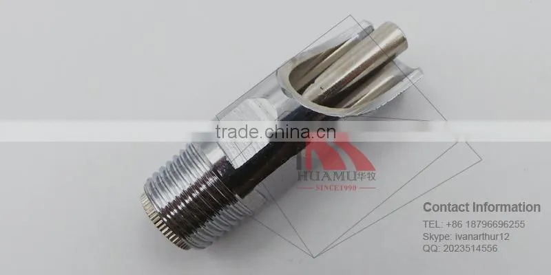 pig water nipple in silver 64*22 mm