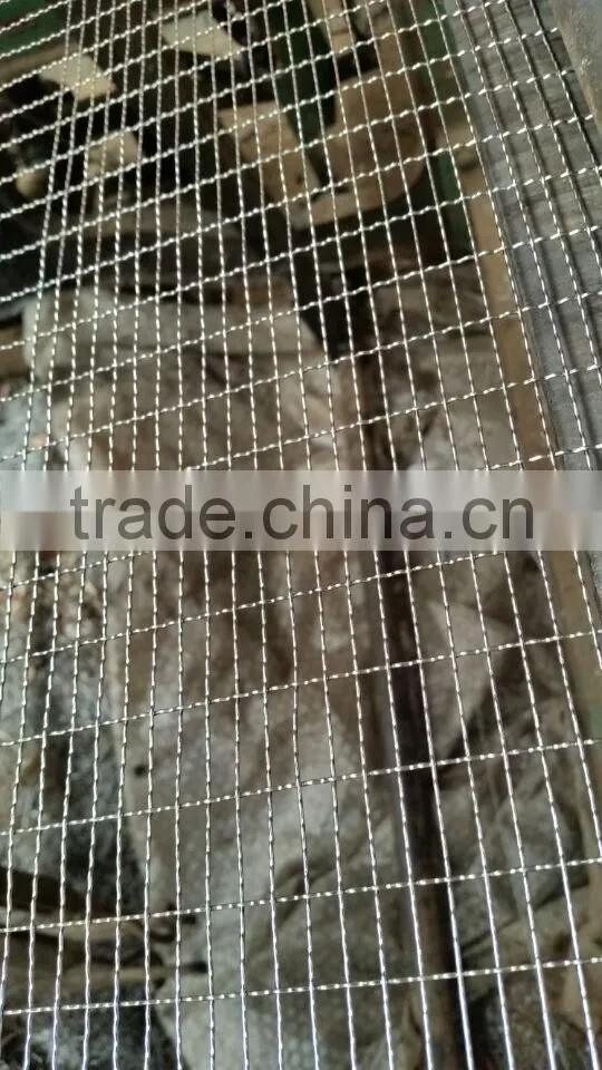 crimped tight weave mesh