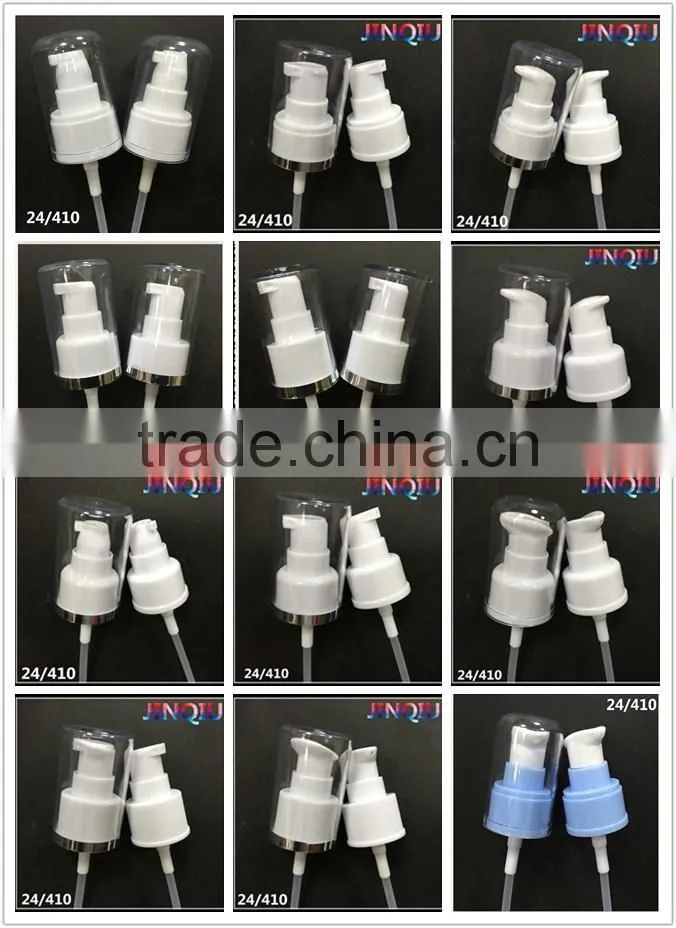 24/410 Cream Pump Dispenser with AS Transparent Cap