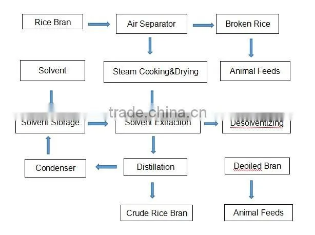 rice bran oil extraction machine