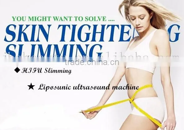 2016 Newest Model Body Shape Liposonix HIFU Slimming Machine for Anti Wrinkle Removal