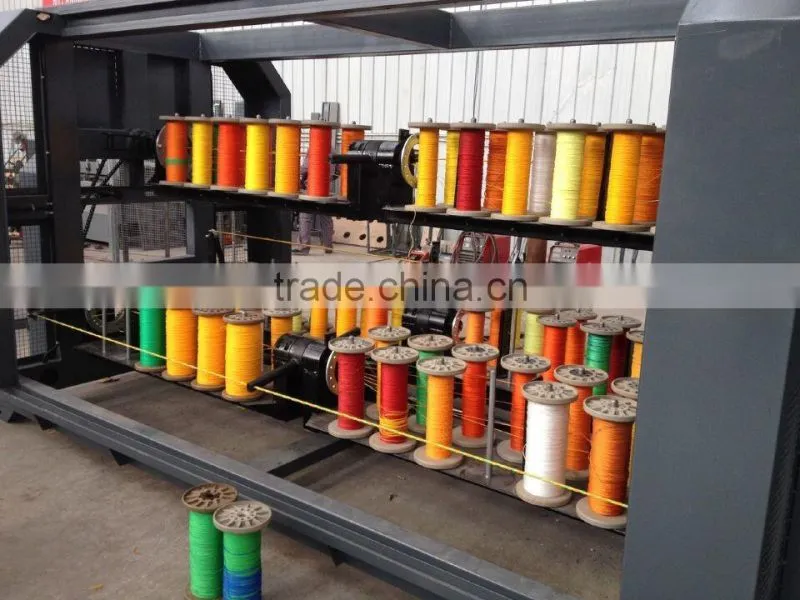 Equipment for hdpe monofilament rope making machine