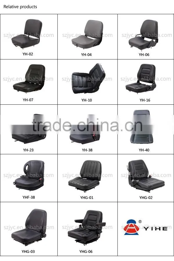 Auto Parts Seat Armrest For Forklift Tractor Excavator Seat YF320