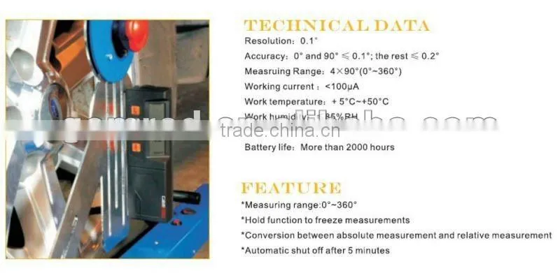 electronic sensor module wheel balancing and alignment equipment