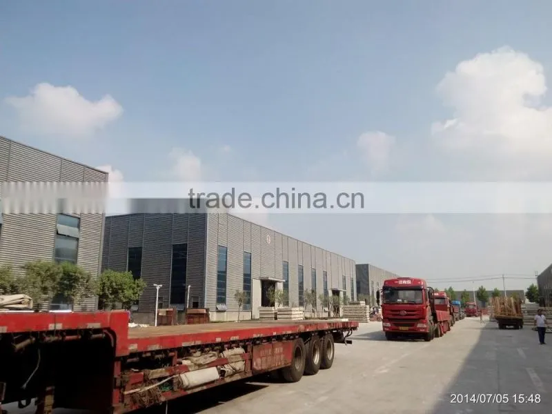 Beige color artificial quartz stone slabs used for countertops