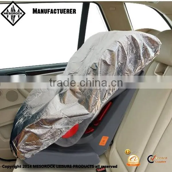 High quality baby toddler car seat protector UV reflective baby seat sunshade cover