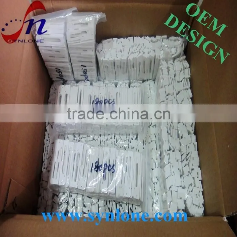 white nylon bracket