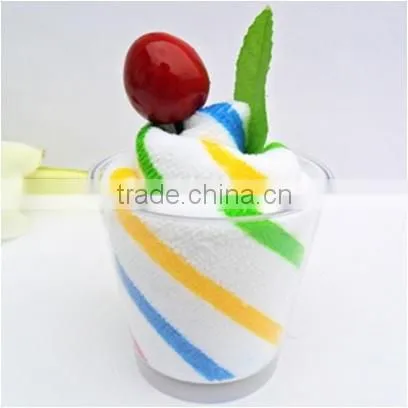 Gift Towel Type Luxury Wedding Set Packing / Cotton Towel with Cute Doll Set