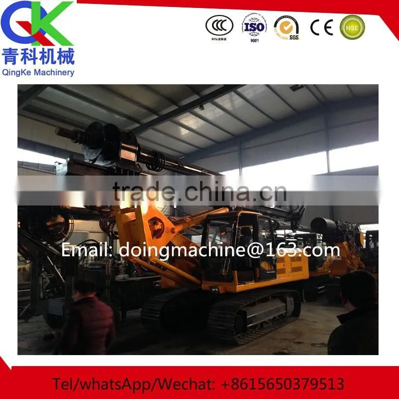 Hydraulic underground Drill Machine auger drill
