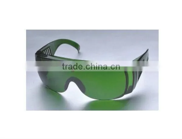 cheap and high quality green safety glasses/safety goggles/eye protection glasses