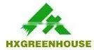 New-style polycarbonate sheet greenhouse with green powder coated HX65214G